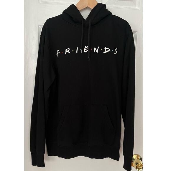 Mens Friends Black Hoodie Small Divided by H&M - Picture 1 of 4